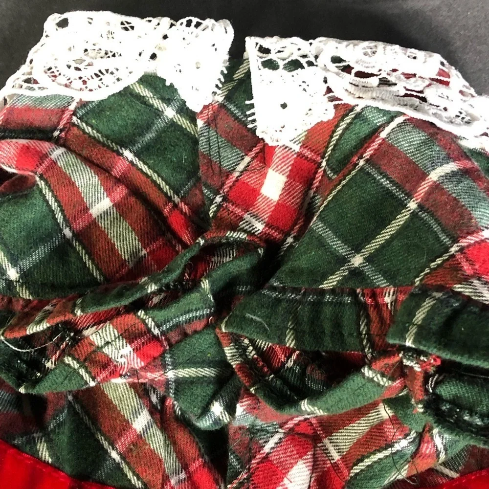 NWT plaid Holiday Christmas dress S​
